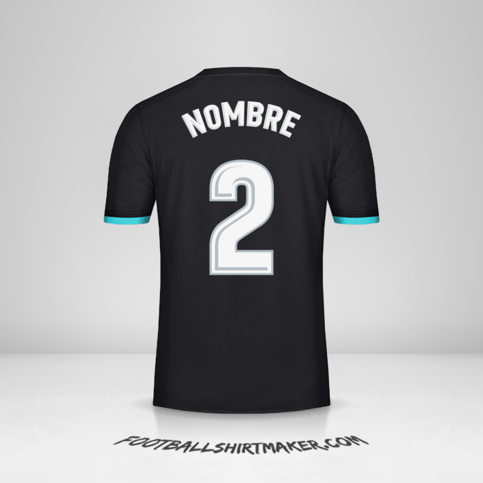 Camiseta Real Madrid CF 2017/18 Visita -  nombre - 2