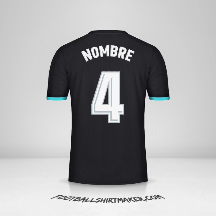 Camiseta Real Madrid CF 2017/18 Visita -  nombre - 4