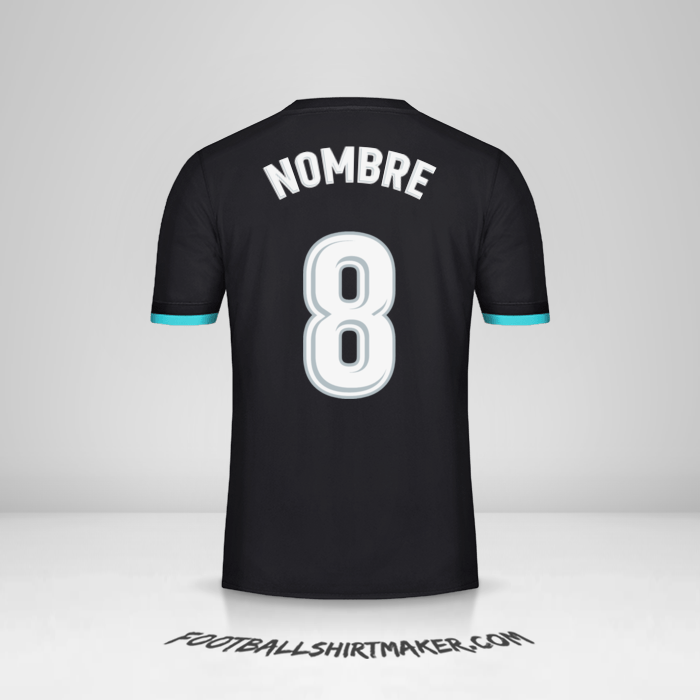 Camiseta Real Madrid CF 2017/18 Visita -  nombre - 8
