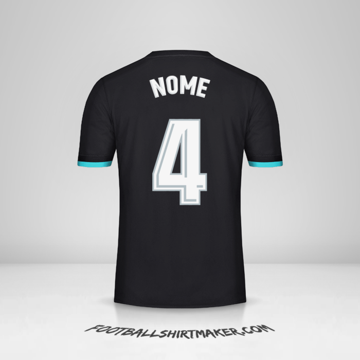 Camisa Real Madrid CF 2017/18 Alternativa -  nome - 4