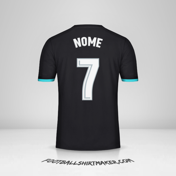 Camisa Real Madrid CF 2017/18 Alternativa -  nome - 7