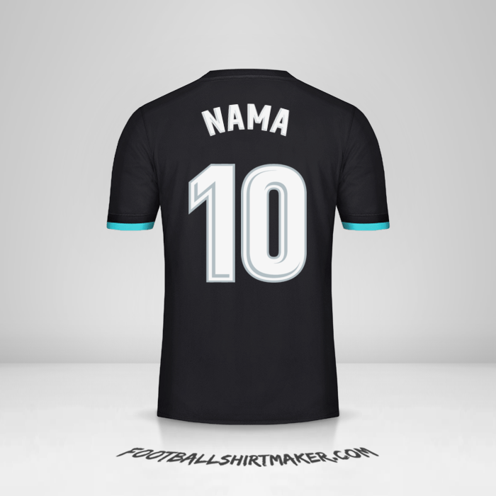 Jersey Real Madrid CF 2017/18 Alternatif -  nama - 10