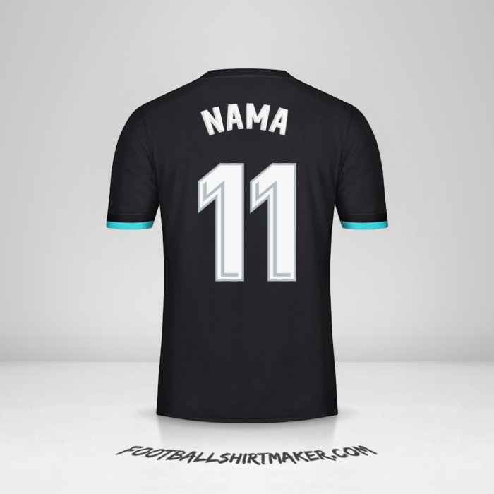 Jersey Real Madrid CF 2017/18 Alternatif -  nama - 11