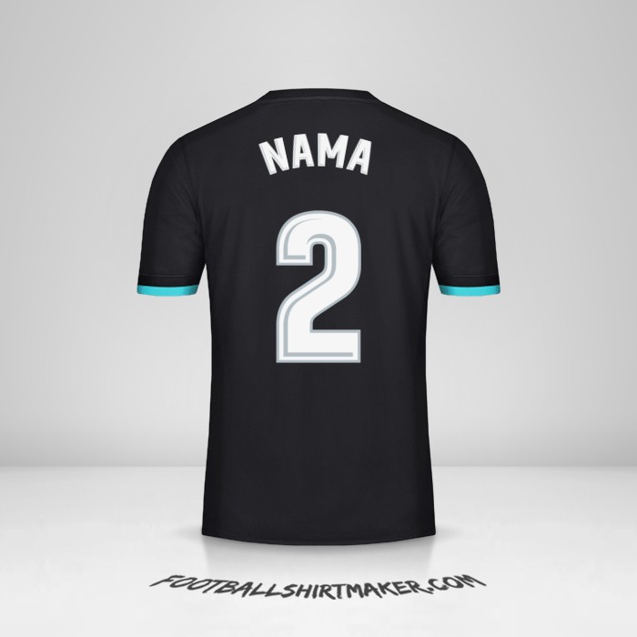 Jersey Real Madrid CF 2017/18 Alternatif -  nama - 2