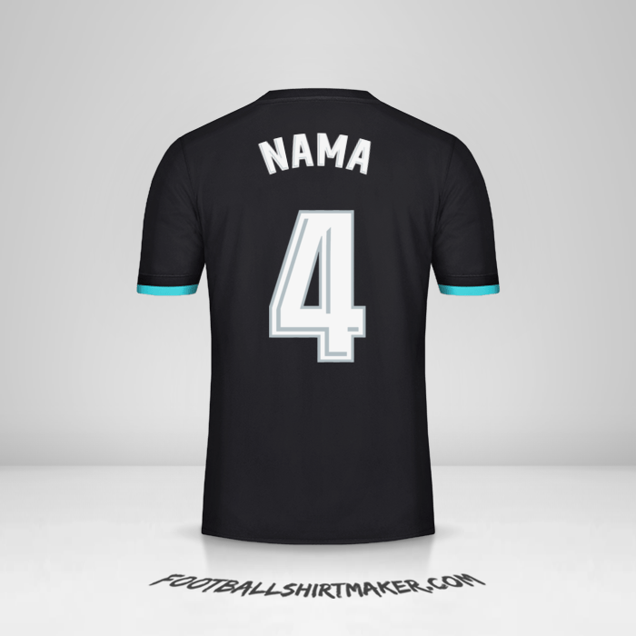 Jersey Real Madrid CF 2017/18 Alternatif -  nama - 4