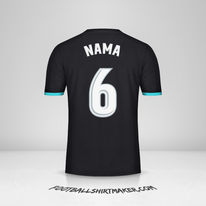 Jersey Real Madrid CF 2017/18 Alternatif -  nama - 6