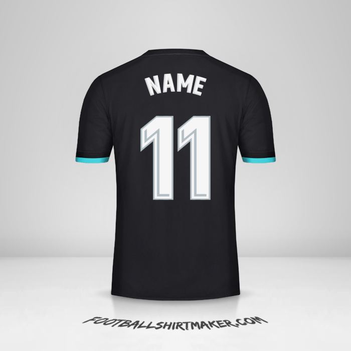 Trikot Real Madrid CF 2017/18 Auswärts -  name - 11