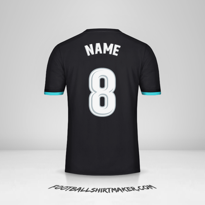 Shirt Real Madrid CF 2017/18 Away -  name - 8