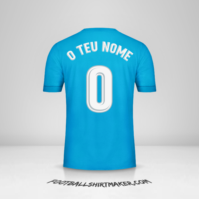 Camisola Real Madrid CF 2017/18 III -  o teu nome - 0