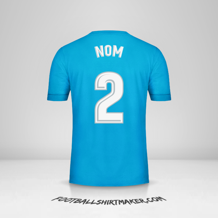 Maillot Real Madrid CF 2017/18 Troisième -  nom - 2