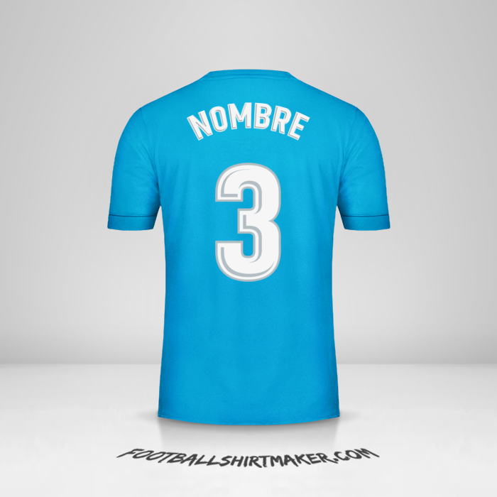 Jersey Real Madrid CF 2017/18 Tercera -  nombre - 3