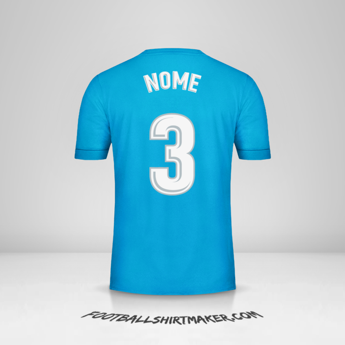 Camisa Real Madrid CF 2017/18 Terceira -  nome - 3