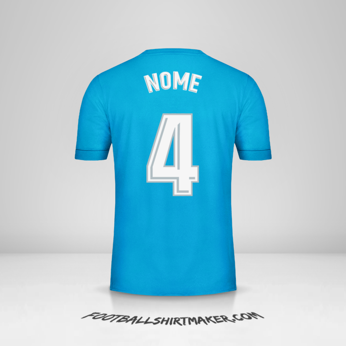 Camisola Real Madrid CF 2017/18 Terceira -  nome - 4