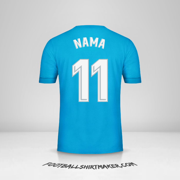 Jersey Real Madrid CF 2017/18 Ketiga -  nama - 11