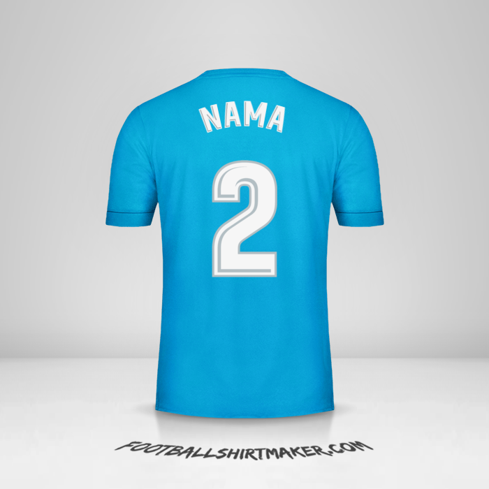 Jersey Real Madrid CF 2017/18 Ketiga -  nama - 2