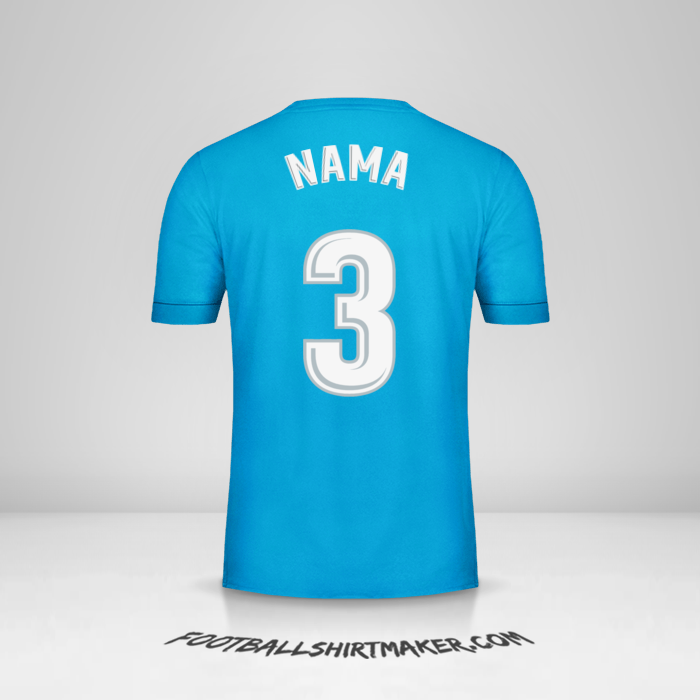 Jersey Real Madrid CF 2017/18 Ketiga -  nama - 3