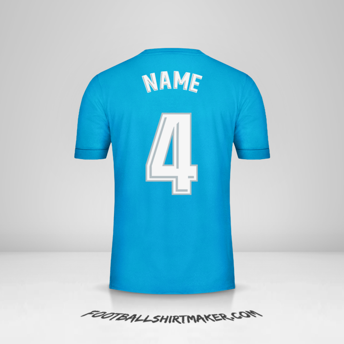 Shirt Real Madrid CF 2017/18 Third -  name - 4