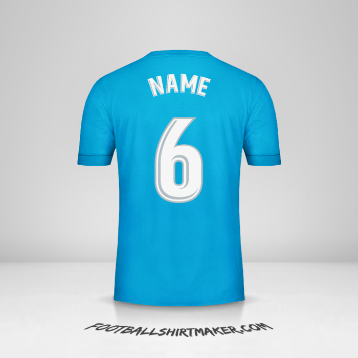 Jersey Real Madrid CF 2017/18 Third -  name - 6