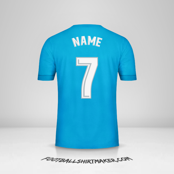 Shirt Real Madrid CF 2017/18 Third -  name - 7
