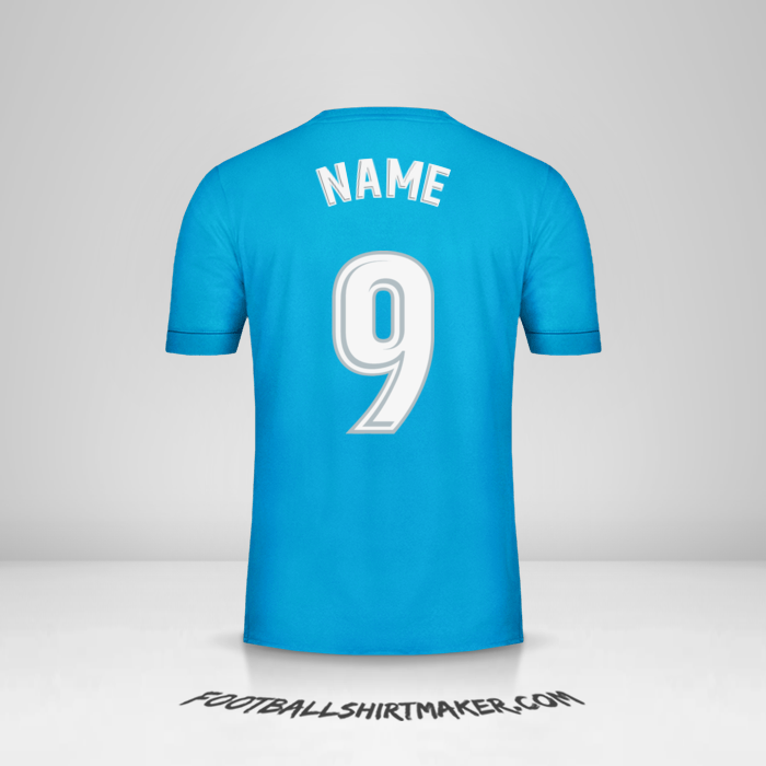 Shirt Real Madrid CF 2017/18 Third -  name - 9