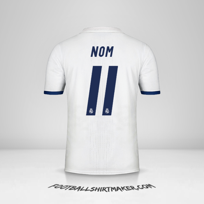 Maillot Real Madrid CF 2016/17 -  nom - 11