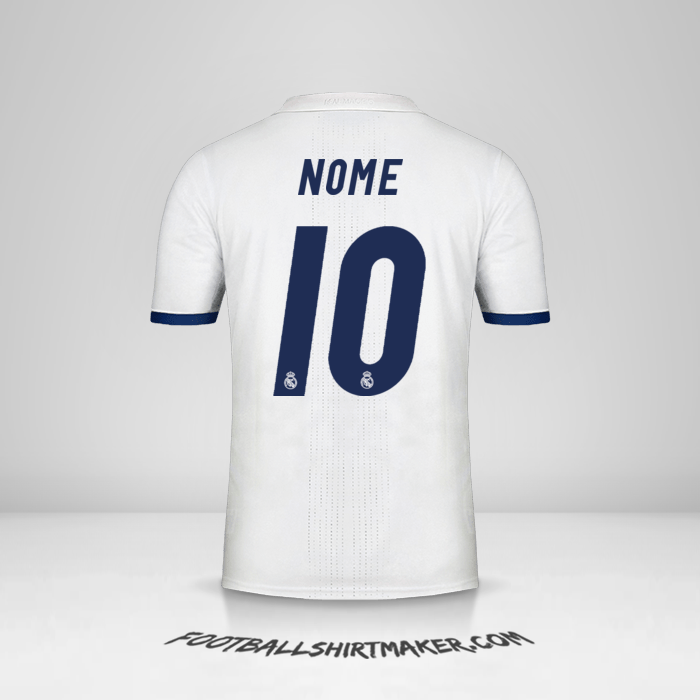 Maglia Real Madrid CF 2016/17 -  nome - 10