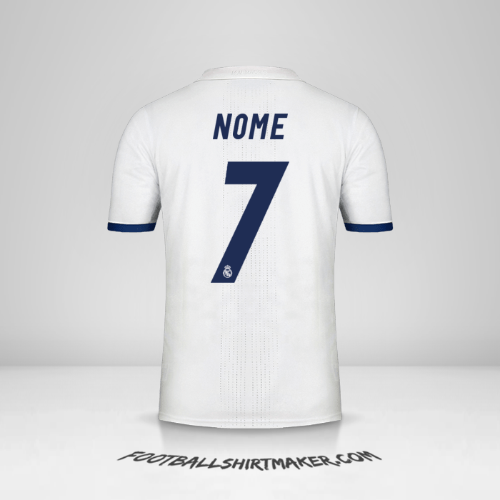 Maglia Real Madrid CF 2016/17 -  nome - 7