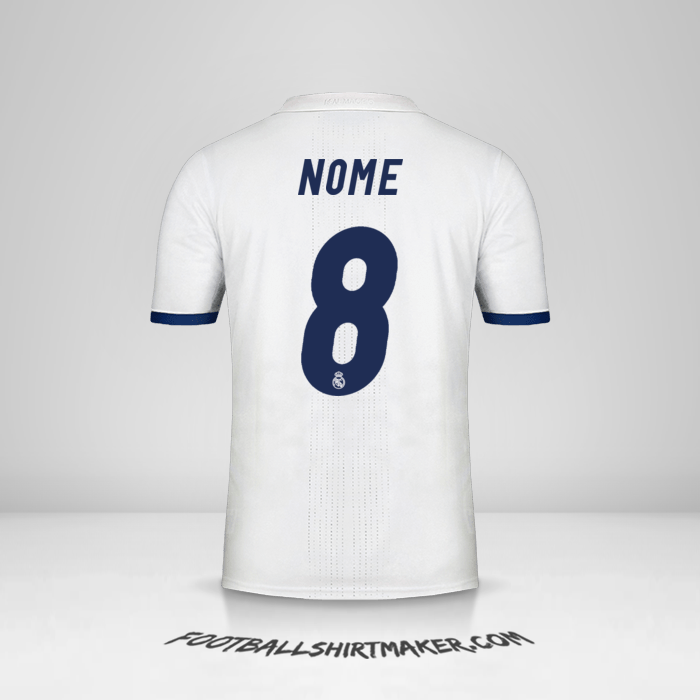 Maglia Real Madrid CF 2016/17 -  nome - 8