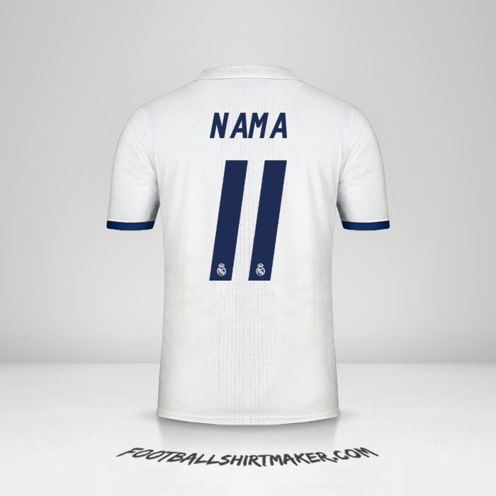 Jersey Real Madrid CF 2016/17 -  nama - 11