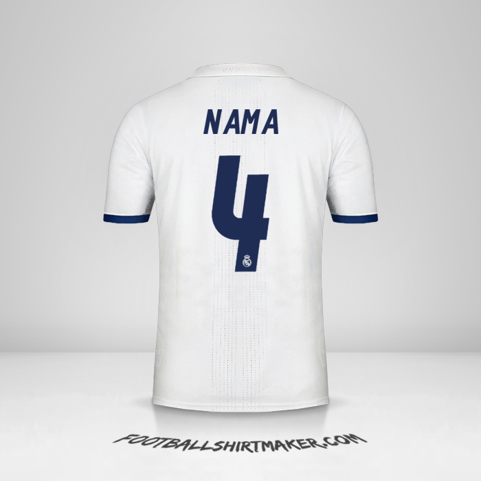 Jersey Real Madrid CF 2016/17 -  nama - 4