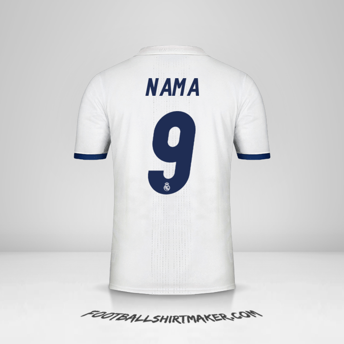 Jersey Real Madrid CF 2016/17 -  nama - 9