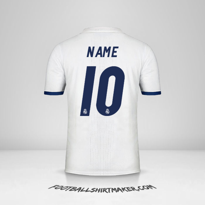 Shirt Real Madrid CF 2016/17 -  name - 10