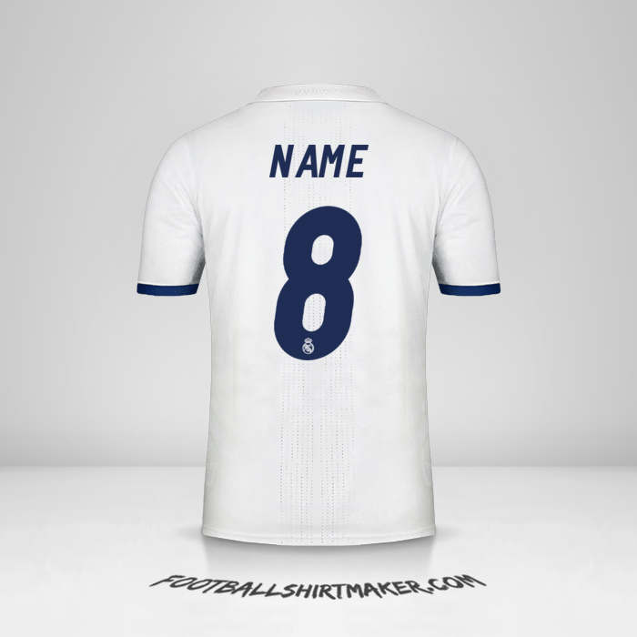 Shirt Real Madrid CF 2016/17 -  name - 8