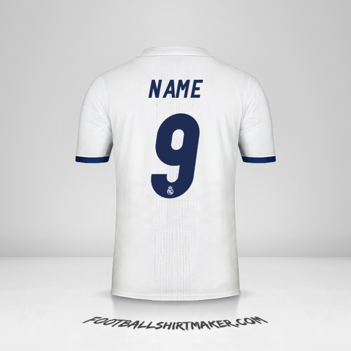 Shirt Real Madrid CF 2016/17 -  name - 9