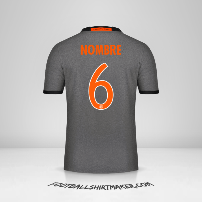 Jersey FC Bayern Munchen Cup 2016/17 Visita -  nombre - 6