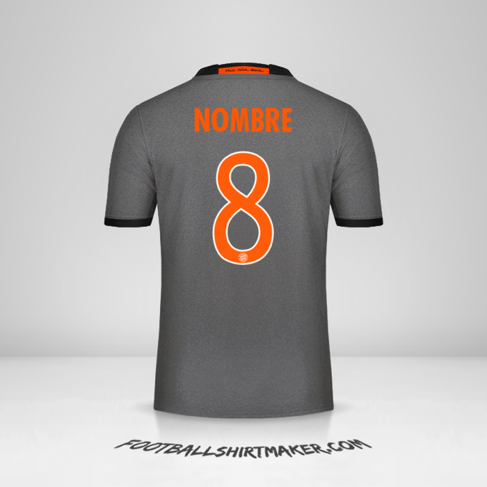 Camiseta FC Bayern Munchen Cup 2016/17 Visita -  nombre - 8