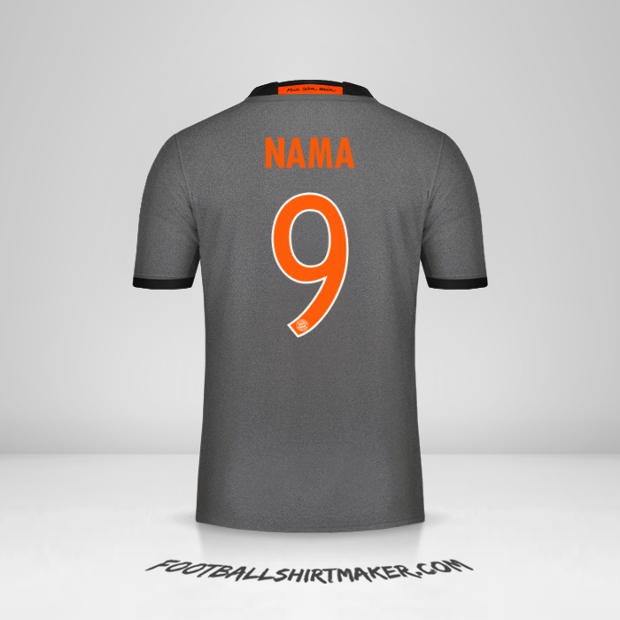 Jersey FC Bayern Munchen Cup 2016/17 Alternatif -  nama - 9