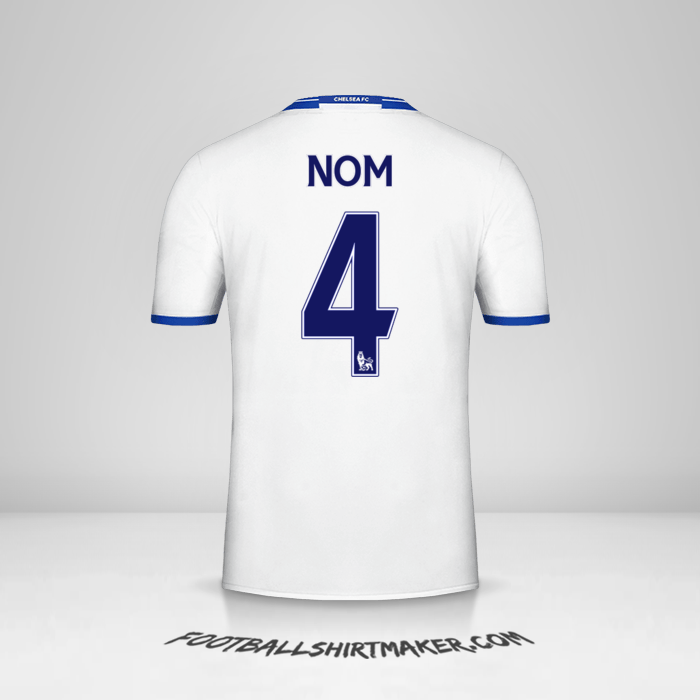Maillot Chelsea 2016/17 Troisième -  nom - 4