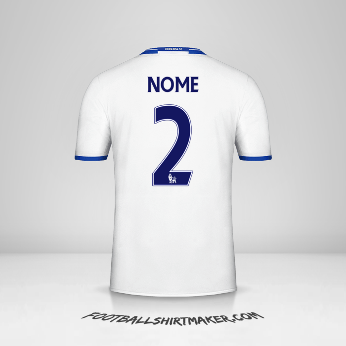 Maglia Chelsea 2016/17 Terza -  nome - 2