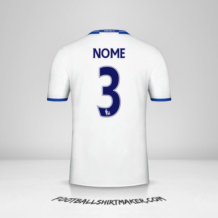 Maglia Chelsea 2016/17 Terza -  nome - 3