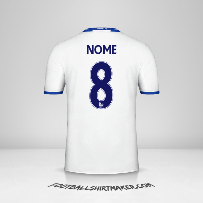 Maglia Chelsea 2016/17 Terza -  nome - 8