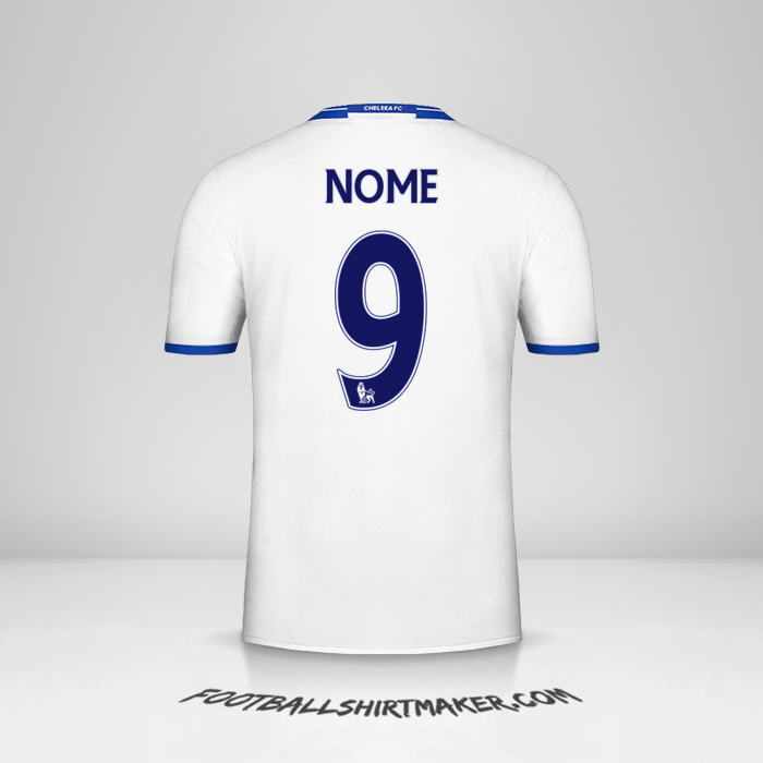 Maglia Chelsea 2016/17 Terza -  nome - 9
