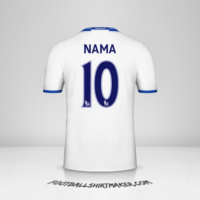 Jersey Chelsea 2016/17 Ketiga -  nama - 10