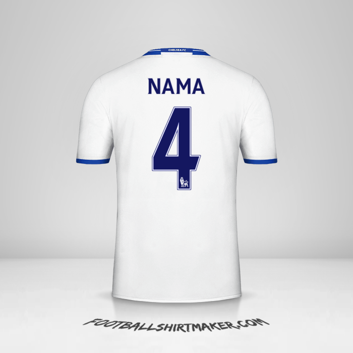 Jersey Chelsea 2016/17 Ketiga -  nama - 4