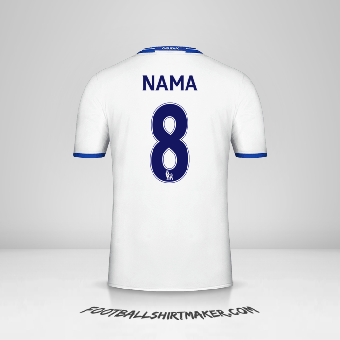 Jersey Chelsea 2016/17 Ketiga -  nama - 8