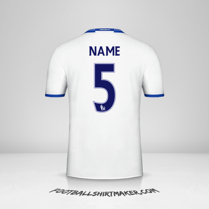 Shirt Chelsea 2016/17 Third -  name - 5