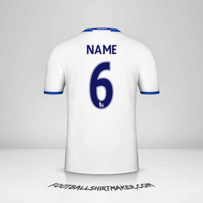 Shirt Chelsea 2016/17 Third -  name - 6