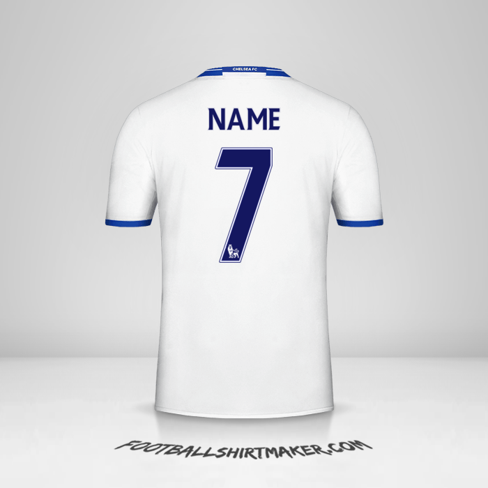 Shirt Chelsea 2016/17 Third -  name - 7