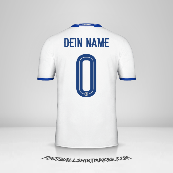 Trikot Chelsea Cup 2016/17 III -  dein name - 0
