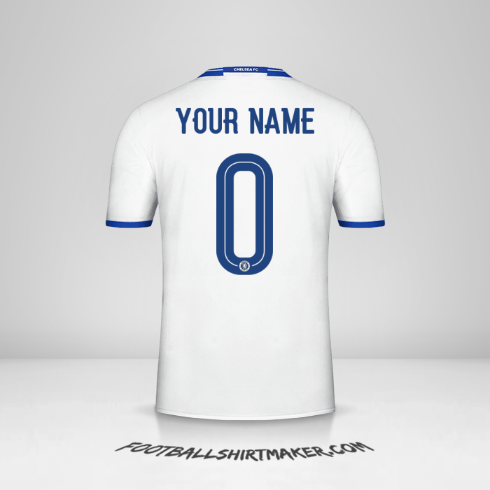 Jersey Chelsea Cup 2016/17 III -  your name - 0